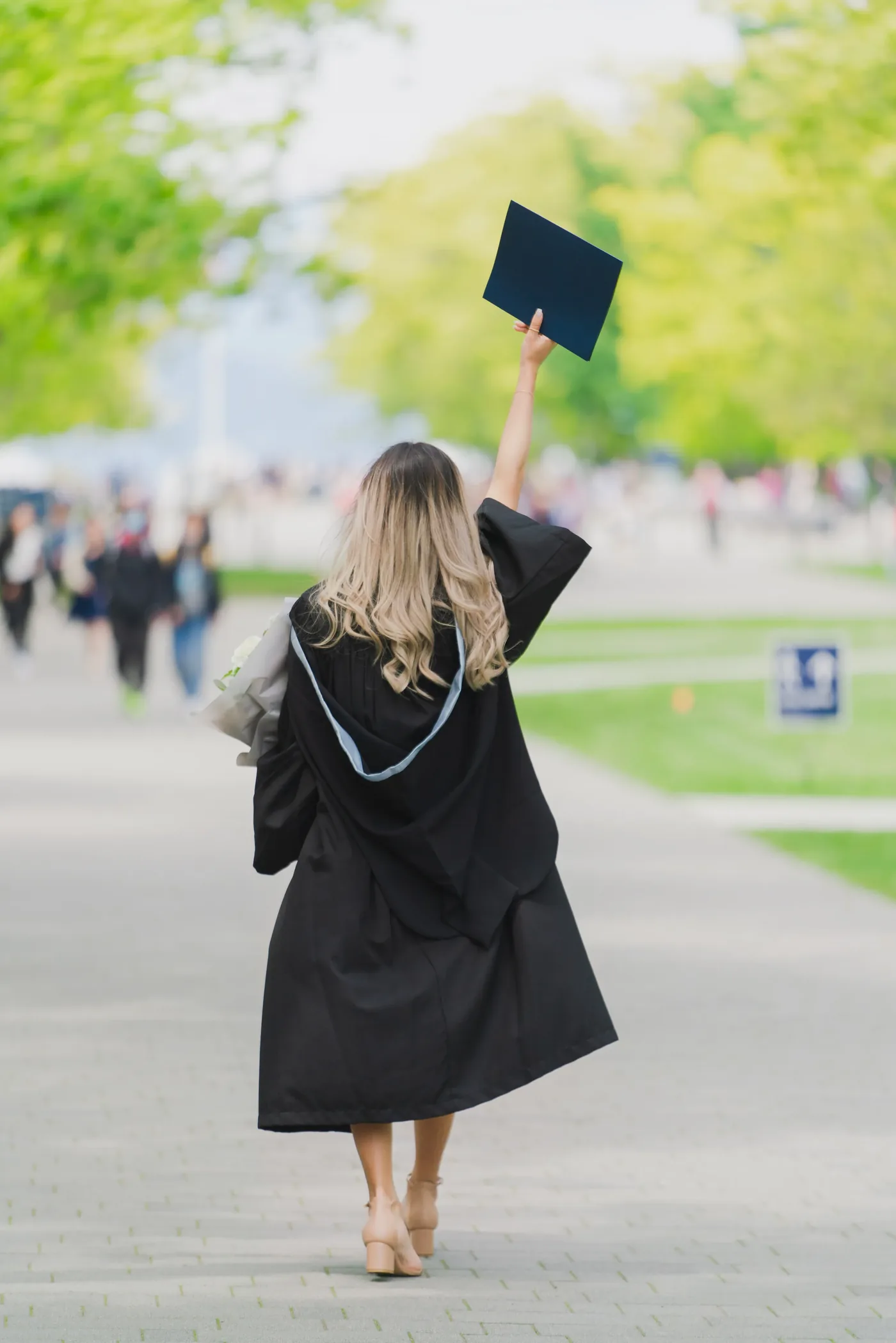 Outdoor UBC graduation photoshoot in Vancouver